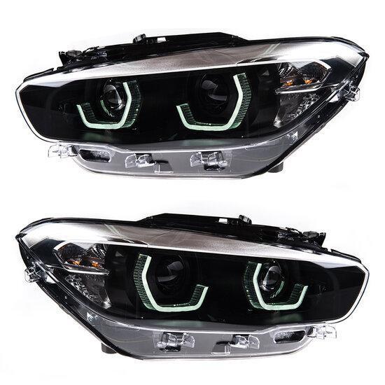Angel Eyes Koplampen BMW 1 serie F20 LCI F21 LCI B4559, Auto-onderdelen, Verlichting, Nieuw, BMW