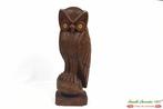 sculptuur, GUFO - 30 cm - Hout