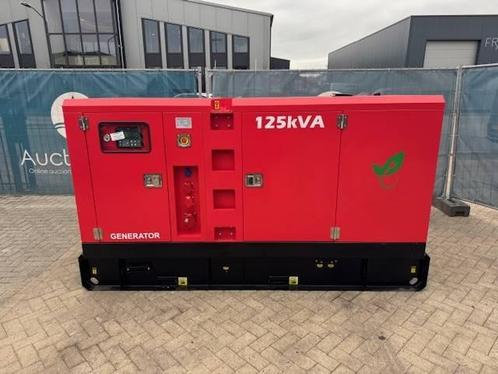 Veiling: Generator Ricardo GF2-W125 Diesel 125kVA 2025 Nieuw, Zakelijke goederen, Machines en Bouw | Aggregaten, Ophalen