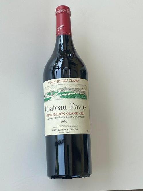 2003 Château Pavie - Saint-Émilion 1er Grand Cru Classé B -, Verzamelen, Wijnen