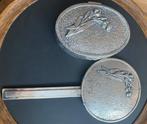 Miroir à main (2) - plaque dargent