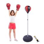 Boksbal - PowerFit - Verstelbare Hoogte - Rood, Sport en Fitness, Ophalen of Verzenden, Nieuw