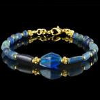 Oud-Romeins Armband met blauwe glaskralen