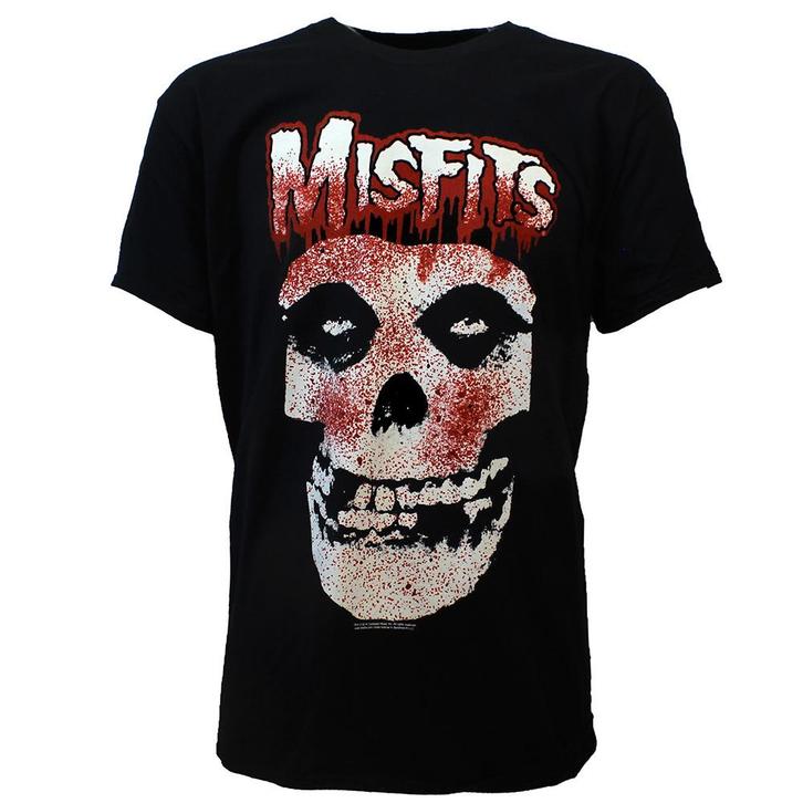 Misfits Bleeding Skull T-Shirt - Band Merch | Popmerch.com, Vêtements | Hommes, T-shirts