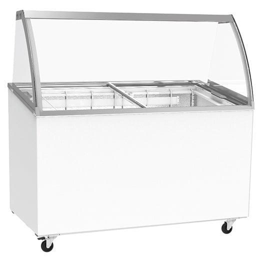 Schepijsvitrine | OUTLETMODEL | 371L | 7x 5L | -14°C/-24°C, Zakelijke goederen, Horeca | Keukenapparatuur, Nieuw in verpakking