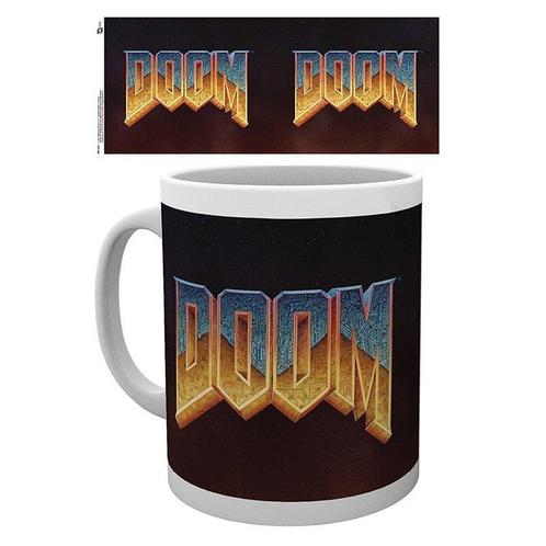 Doom Classic Logo Mok, Verzamelen, Film en Tv, Ophalen of Verzenden