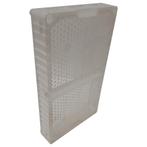 Agrikrat 500x300x80 mm PP05 recyclaat geperforeerd wit, Zakelijke goederen, Ophalen of Verzenden