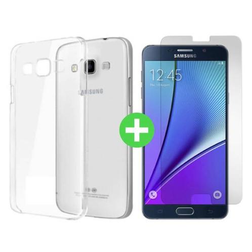 Samsung Galaxy A9 2016 Transparant TPU Hoesje + Screen, Telecommunicatie, Mobiele telefoons | Hoesjes en Screenprotectors | Overige merken