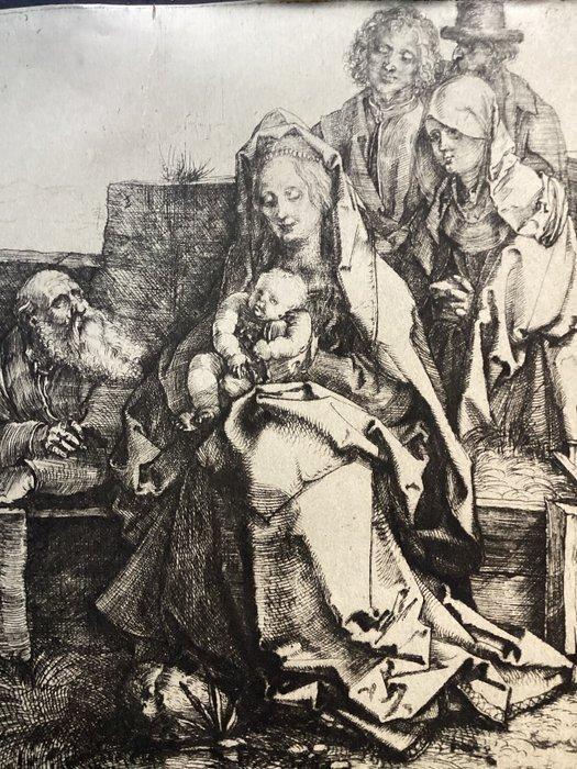 Albrecht Dürer (1471-1528), after - The Holy Family with St, Antiquités & Art, Antiquités | Autres Antiquités
