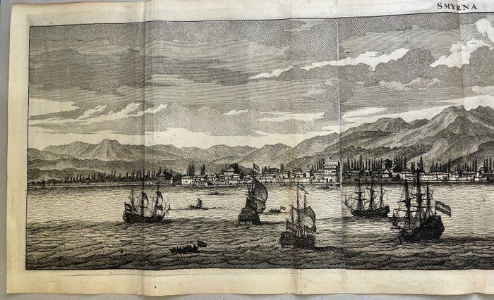 Turkije - Izmir (Smyrna) - Egeïsche Zee; Cornelis de Bruyn -, Boeken, Atlassen en Landkaarten