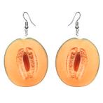 Fako Bijoux® - Oorbellen - Groente & Fruit - Meloen, Verzenden, Nieuw
