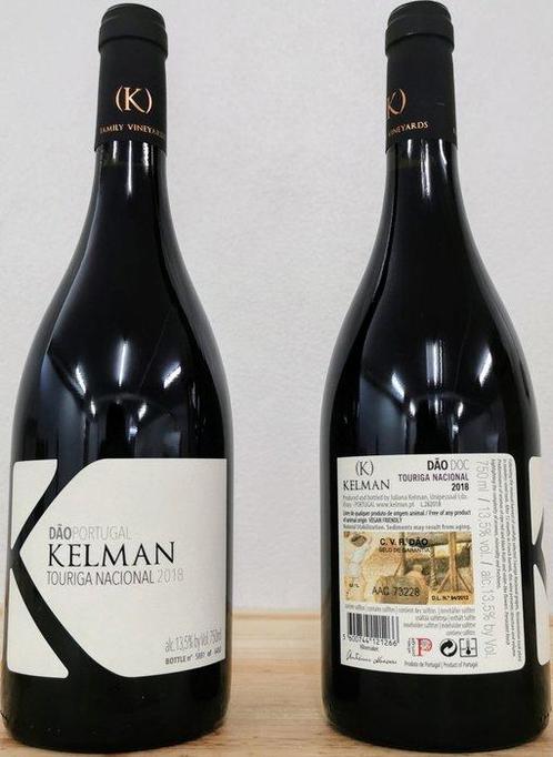 2018 Kelman, Touriga Nacional - Dão DOC - 6 Flessen (0.75, Verzamelen, Wijnen