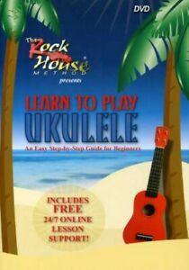 Learn To Play Ukulele [DVD] [NTSC] DVD, CD & DVD, DVD | Autres DVD, Envoi