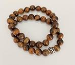 Gouden tijgeroog twee armbanden van hoge kwaliteit - Armband