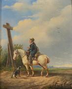 Leopold Bode (1831-1906) - Traveler to Heerle, Antiek en Kunst, Kunst | Schilderijen | Klassiek