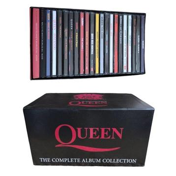 Queen - The complete album box 24 x CDs +2 books limited beschikbaar voor biedingen