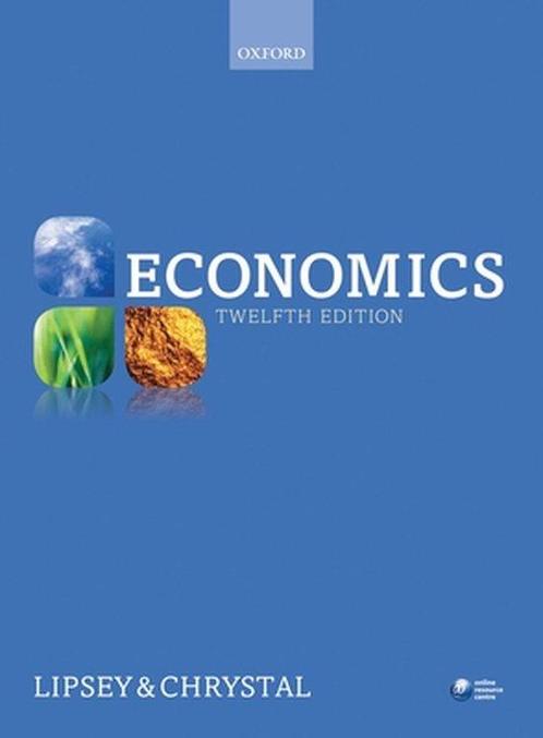 Economics 9780199563388 Richard Lipsey, Boeken, Overige Boeken, Gelezen, Verzenden