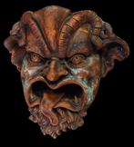 sculptuur, Maschera apotropaica - 45 cm - Aardewerk