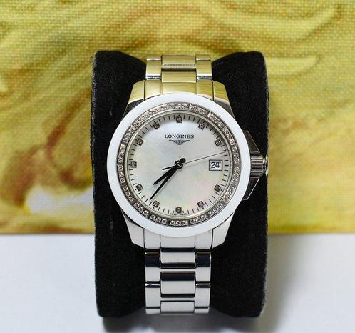 Longines - Conquest - Diamonds - L3.281.0 - Date - Heren -, Handtassen en Accessoires, Horloges | Antiek