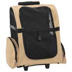 vidaXL Huisdierentrolley 3-in-1 48x32x57 cm oxford stof, Verzenden, Nieuw