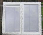 pvc raam , chassis , venster , kozijn 161 x 136 wit, Ophalen of Verzenden, Raamkozijn