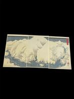Kis Mountains in Snow  - Utagawa Hiroshige