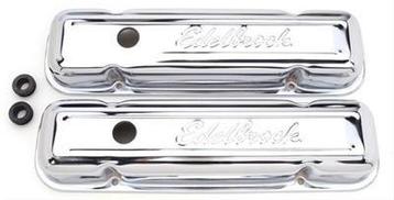 Pontiac Klepdeksels edelbrock chroom, Ophalen of Verzenden
