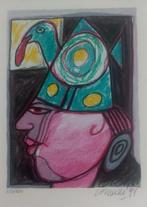 Corneille (1922-2010) - Clown aux grosses joues