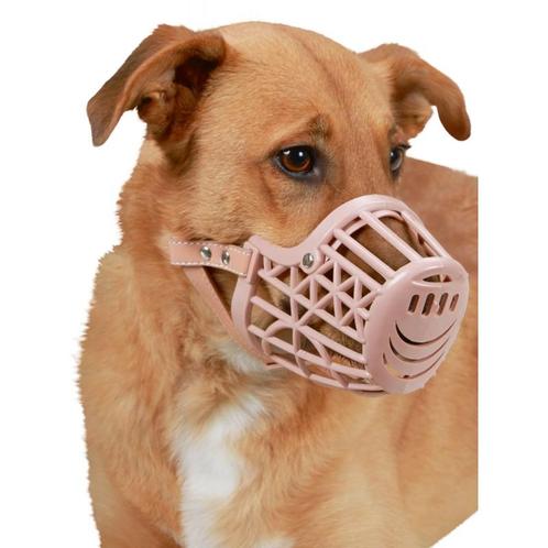 Muilkorf kunststof maat 7 o 39cm, korfdiepte 9cm, bruin -, Dieren en Toebehoren, Honden-accessoires, Nieuw