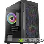 Aerocool Trinity Mini Tower Zwart, Computers en Software, Verzenden, Nieuw