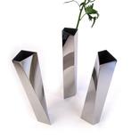 Alessi - Zaha Hadid - Vaas (3) - crevasse - 18/10 Roestvrij