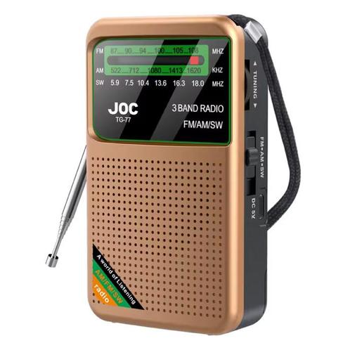 TG77 Noodradio op Batterij - USD-C Herlaadbaar - FM AM SW, Telecommunicatie, Mobiele telefoons | Toebehoren en Onderdelen, Nieuw