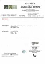 Zonder minimumprijs - Ring - 14 karaat Witgoud - 1.10ct. tw.