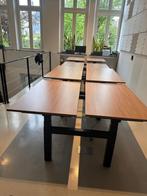 Refurbished Duo Bureau - Elektrisch Verstelbare Duo Werkplek, Huis en Inrichting, Bureaus, Verzenden, In hoogte verstelbaar, Zo goed als nieuw