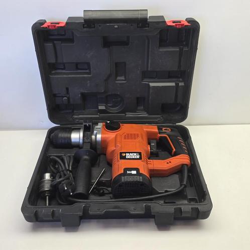 BLACK+DECKER Boorhamer KD1250 1250W Incl. Koffer | Nieuws..., Doe-het-zelf en Bouw, Gereedschap | Boormachines, Nieuw, Ophalen of Verzenden