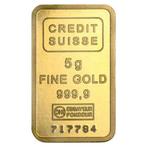 5 gram - Goud - 5 Gram Credit Suisse Liberty 9999 Gold Bar