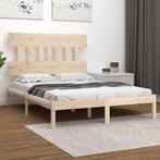 vidaXL Bedframe massief hout 180x200 cm, Verzenden, Nieuw