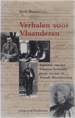 Verhalen voor Vlaanderen 9789028924833, Livres, Histoire mondiale, Karel Wauters, Verzenden