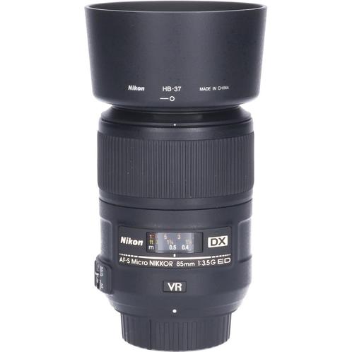 Tweedehands Nikon AF-S 85mm f/3.5G VR DX Micro CM1178, Audio, Tv en Foto, Foto | Lenzen en Objectieven, Overige typen, Gebruikt
