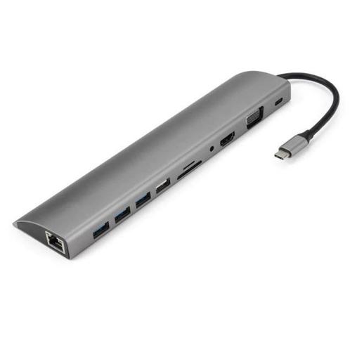 DrPhone USB C Hub - 11 in 1 met Gigabit Ethernet- 4K HDMI -, Informatique & Logiciels, Ordinateurs & Logiciels Autre, Envoi