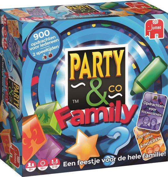 Jumbo Party & Co Family - Bordspel Verpakking beschadigd, Kinderen en Baby's, Speelgoed | Kinderpuzzels, Nieuw, Verzenden
