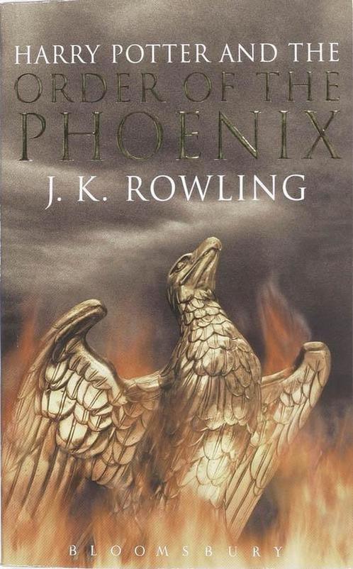 HARRY POTTER ADULT CVR 05 THE ORDER OF THE PHOENI, Boeken, Overige Boeken, Gelezen, Verzenden
