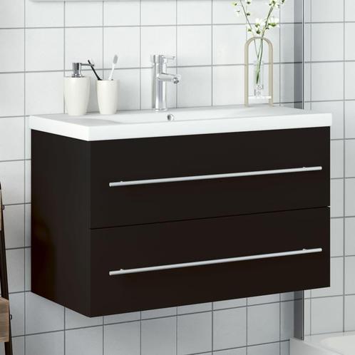 vidaXL Armoire lavabo de salle de bain avec bassin, Maison & Meubles, Tables | Coiffeuses, Neuf, Envoi