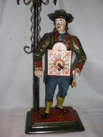 Zwarte Woud Clockman klok - Zinklegering, Messing -, Antiek en Kunst, Antiek | Klokken