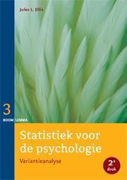 Statistiek voor de psychologie / deel 3 / Statistiek voor de, Boeken, Psychologie, Zo goed als nieuw, Verzenden