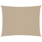 Zonnedoek 5x6m Rechthoek Beige - OP=OP - Tuin Musthave!, Verzenden, Nieuw