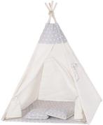 Tipitent kind Wigwam - beige met grijs - 100% katoen - 16..., Kinderen en Baby's, Ophalen of Verzenden, Nieuw