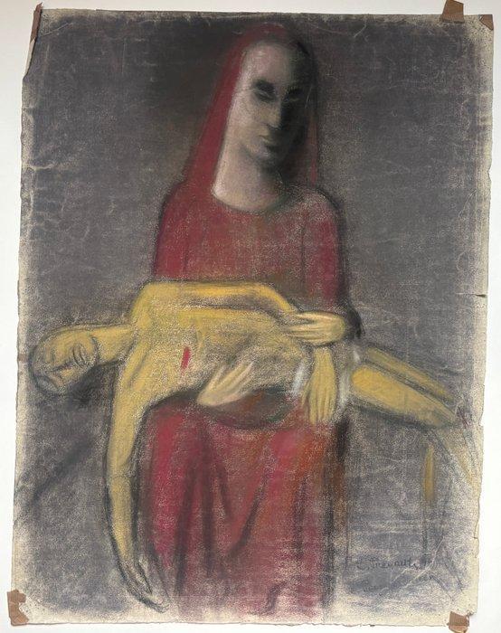 Lois Pregartbauer (1899-1971) - Pietà, Antiek en Kunst, Kunst | Schilderijen | Modern