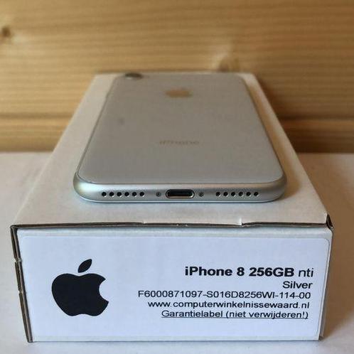 Apple iPhone 8 zilver 256GB simlockvrij + garantie, Télécoms, Téléphonie mobile | Apple iPhone, Enlèvement ou Envoi