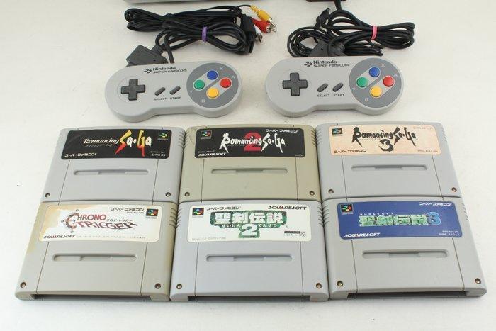 Nintendo - Super Famicom (Japanese SNES) - Popular Game Set, Games en Spelcomputers, Spelcomputers | Overige Accessoires